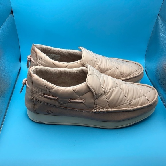 Sperry Moc Sider womens blush loafers size 10 - Picture 2 of 9